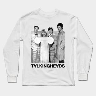 Vintage 80s Talking Heads Long Sleeve T-Shirt